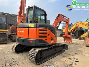 Wholesale Deft Design Japan Used Excavator Hitachi ZX65U Hydraulic Backhoe Used ZX65U 6.5tons Mini Digger from china suppliers