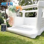 White bounce house commercial balloon bounce house white wedding bouncer jumping