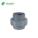 PVC CPVC Plastic Union Ball Valve 1/2" Female Threaded Sch40/80 BS JIS DIN Union