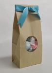 Food bag with window and beautiful printing