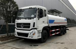 Wholesale Dongfeng 20000 Liters Carbon Steel Water Tank Water Bowser Truck for Road Cleaning from china suppliers