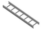 Hot Dip Galvanized 200kg HDG Cable Ladder Tray EG 2.44m