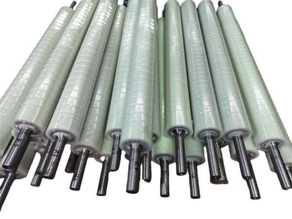 Heavy Duty Polyurethane Coated Roller Wear Resistant for Material Handling