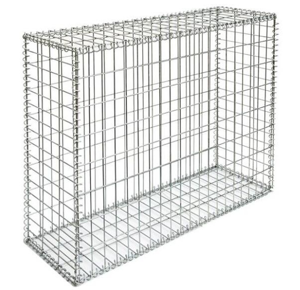 100x100x50cm Welded Gabion Wire Mesh Retaining Wall For Building Square Hole Shape