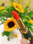 High quality velvet matte lipstick with sunflower seed oil for private label OEM