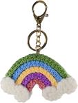 Crochet Plush Keychain - Keychain Accessory Handmade Bag Charm Key Chain Car
