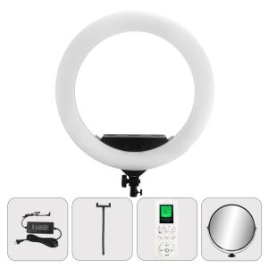 Wholesale 22 Inch Led Ring Light Lcd Diplay Screen Beauty Lash Lamp 100w Makeup Set Remote Control from china suppliers