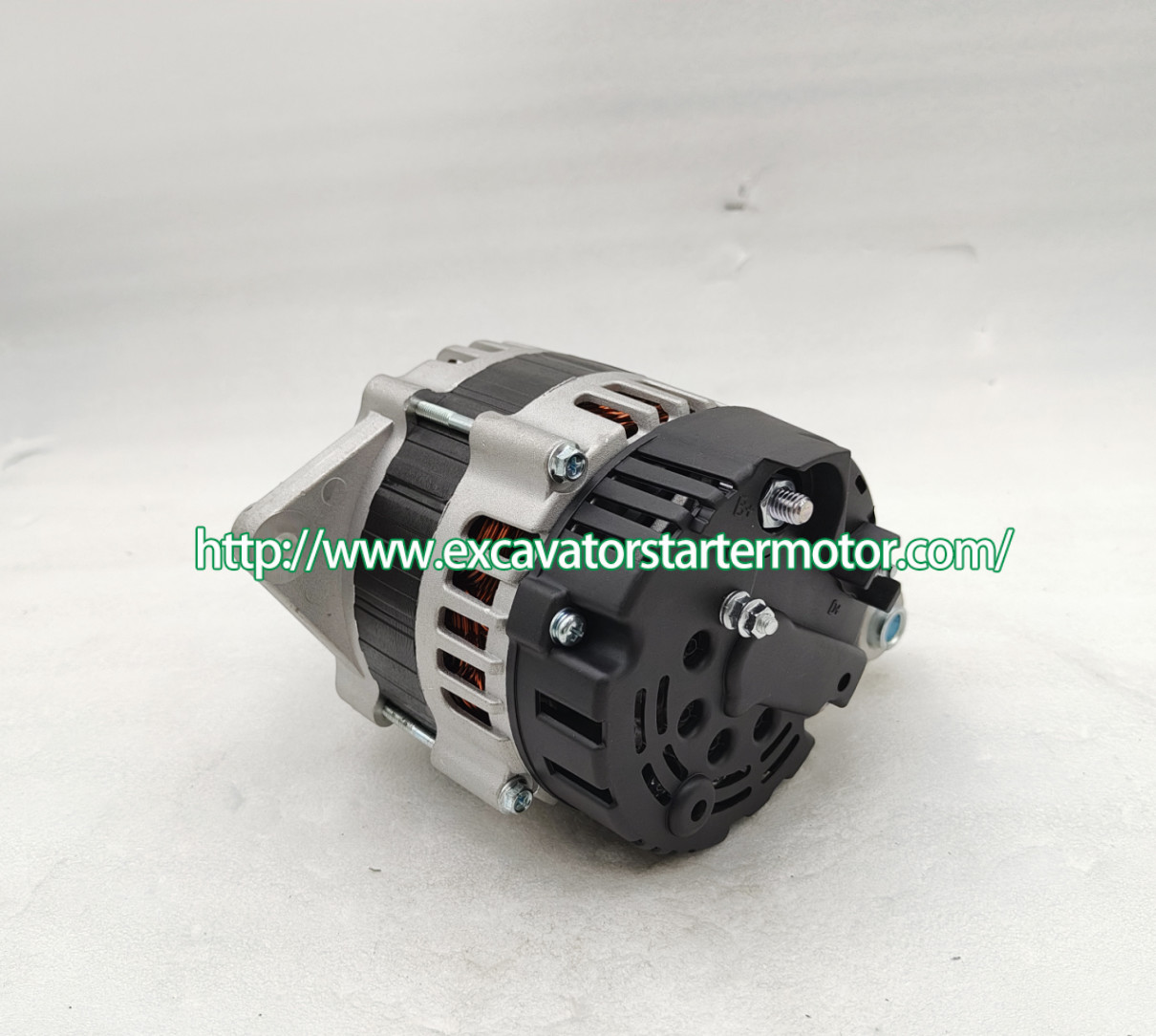 Alternador 12V 125A FOR Yanmar 4JH80 LR180-100A LR180100A CS39773A S6397772A SG10S078 128990-77250 12899077250