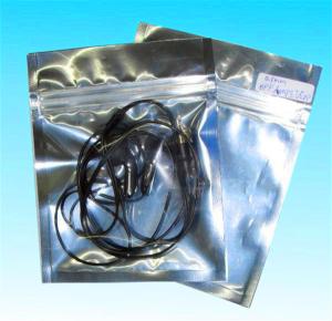 China Front Transparent Stand Up Pouches Aluminum For Headset / Earphone on sale