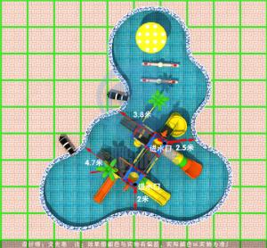 Wholesale Customized Aqua Park Design School Hotel Kids Spray Park ISO 9001 Approved from china suppliers