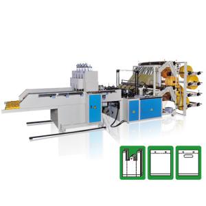 Wholesale High Speed Side Weld Bag Making Machine 120-360 Pcs Total 2 Line 1380Kg from china suppliers