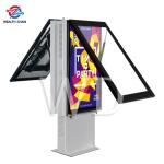 Double Sided FCC IP55 Rating Outdoor LCD Digital Signage For Bussiness