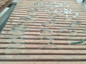 Wholesale Rectangular 5mm Custom Beveled Glass , Curve / Flat Bevelled Glass Panels from china suppliers