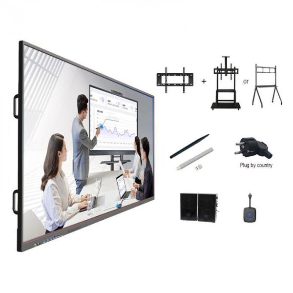 55 Inch Interactive Whiteboard - Multi-user collaboration demonstration