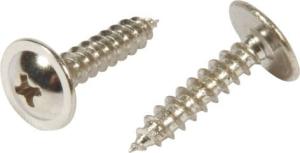 Wholesale Blue Truss Head Screw , Self Tapping Metal Screws With Washer 4mm Diameter from china suppliers
