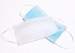 OEM ODM Disposable Non Woven Face Mask , Odorless Disposable Surgical Mask 3 Ply