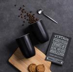Black Stainless Steel Tumbler Insulated Vacuum Coffee Mug For Cold Hot Drinks