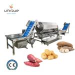 Food Processing Industries 4.12 kw Industrial Potato Peeler with Carborundum