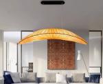 Minimalist Cloth Led Pendant Lights Designer Sailboat Ceiling Hanging Lamps(WH