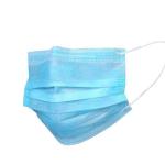 Prevent Spittle Disposable Face Mask Dust Protection No Stimulation blue color