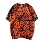 Anti Wrinkle Casual Oversized Tie Dye T Shirt 100% Cotton Jersey Fabric