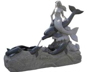 Wholesale Carving Stone Mermaid Statue from china suppliers