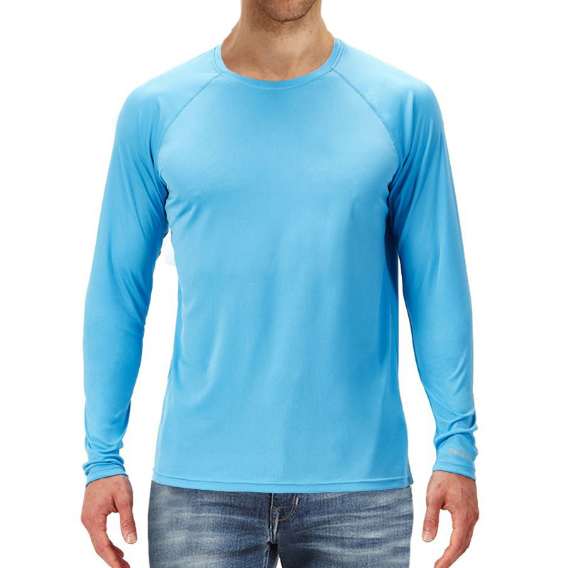 OEM ODM Gender-Neutral Long Sleeve T-Shirt With Custom Logo And Quick Dry Fabric