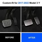 Tesla Model 3 Y-2022 Car Driving Pedals Brake Accelerator Pedal