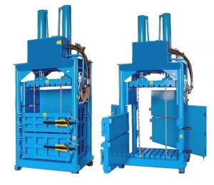 Wholesale Hydraulic Aluminum Can Carton Baler Paper Compactor Machine NEW Design Vertical Hydraulic Aluminum Can Metal Scrap Baler from china suppliers