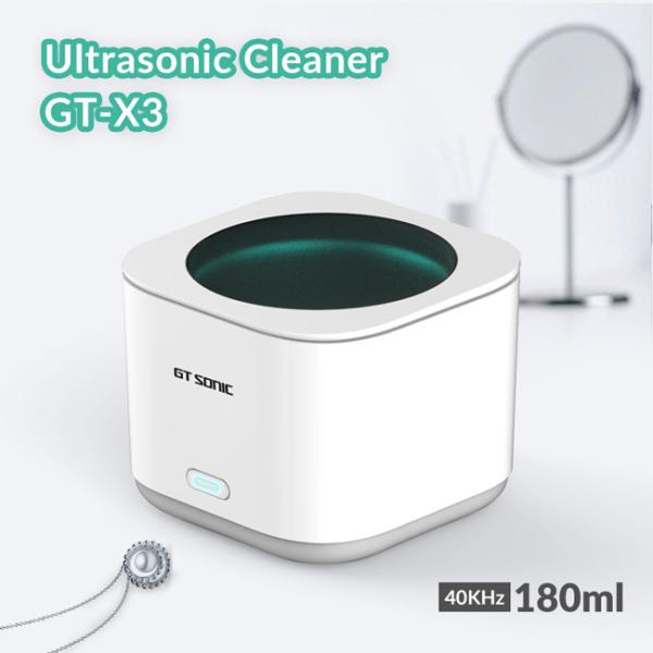 GT SONIC Household Ultrasonic Cleaner For Jewelry, 180ML SUS304 Tank, 20W Low