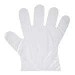 1.2g Food Grade Disposable Gloves , Disposable Plastic Hand Gloves In 100 Sets