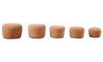 Glass Bottle Mini Cork Stoppers Eco Dampproof Round Edges ISO9001