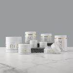 Eye Face Body Cosmetic Scrub Cream Glass Jars 5g 10g 20g 30g