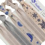 16MM Beige Ponytail Soft Elastic Band Hair Ties