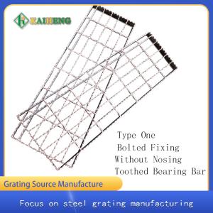 Wholesale Exterior T1 Non Slip Metal Ladder Galvanised Stair Treads Step Plate from china suppliers