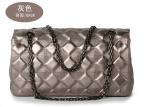 Sheepskin Womens Shoulder Handbags , Single Shoulder Chain Bag With Rhombus