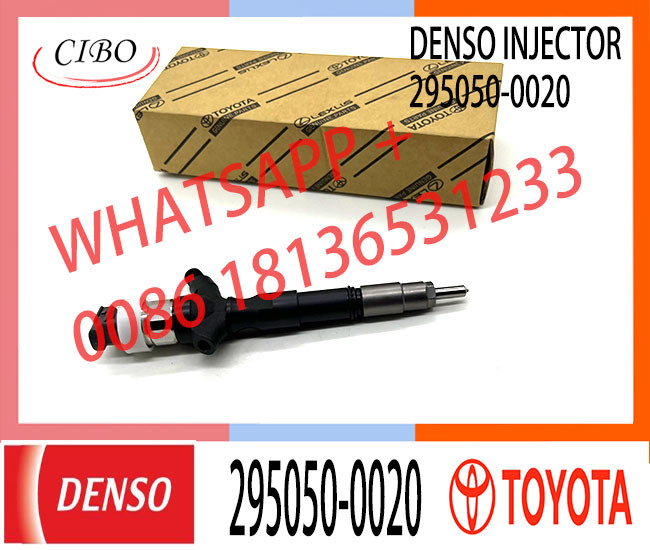 Diesel Fuel Common Rail Injector 295050-0020 For Toyota 1KD 2KD 23670-30190 23670-0020