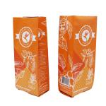Print colored aluminum foil lined aluminium foil paper pouch for kebab food bag