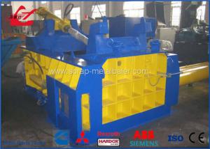 Wholesale 22kW Scrap Metal Recycling Equipment , 160ton Drum Bucket Press Baler Machine from china suppliers