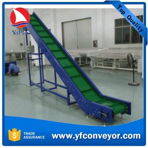 Wholesale Elevating Belt Conveyor with Baffes and Skirts from china suppliers