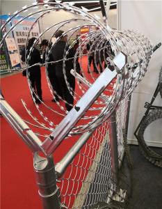 Wholesale 500mm Coil Diameter Galvanized Concertina Barbed Wire from china suppliers