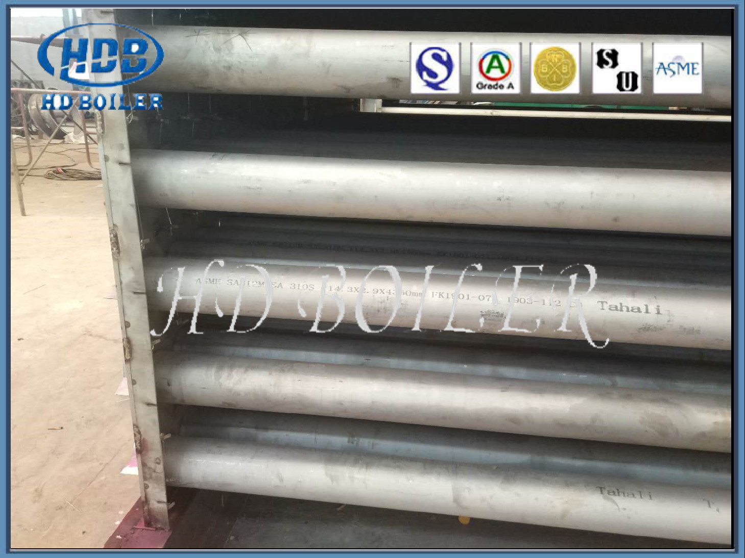 ISO Certification Horizontal and Vertical Boiler Air Preheater For Heat Exchange , Air Preheater In Thermal Power Plant