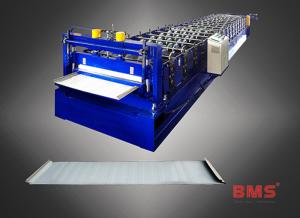 Wholesale Steel Roof Panel Roll Forming Machine , High Speed Metal Roofing Machine from china suppliers