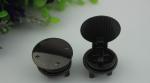 Most popular novelty design round shape light gold bag hardware twist turn locks