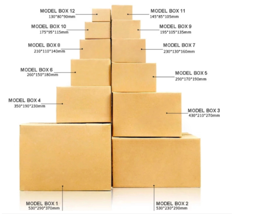 ISO 9001 / 14001 Certified Custom Size Packaging Shipping Boxes For Clothing