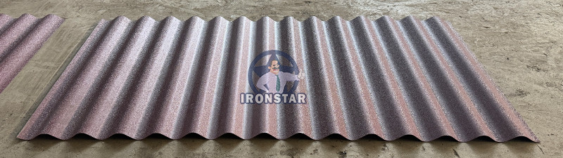 8 rib trapezoidal and corrugated double layer roll forming machine in America