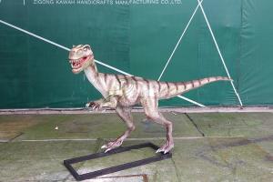 Wholesale Realistic Coelurosaurs Dinosaur Lawn Statue Snow Proof For Festival Exhibition from china suppliers