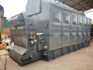 Wholesale Hot Biomass Briquette Fuel Boiler Industrial Biomass Chain Grate Steam Boiler from china suppliers