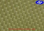 Satin Aramid Fiber Fabric 1500D 200GSM / Filament Fiber With 0.26MM Thickness