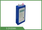 20Ah 3.2V Rechargeable LiFePO4 Battery Pack High Rate UL UN38.3 IEC62619